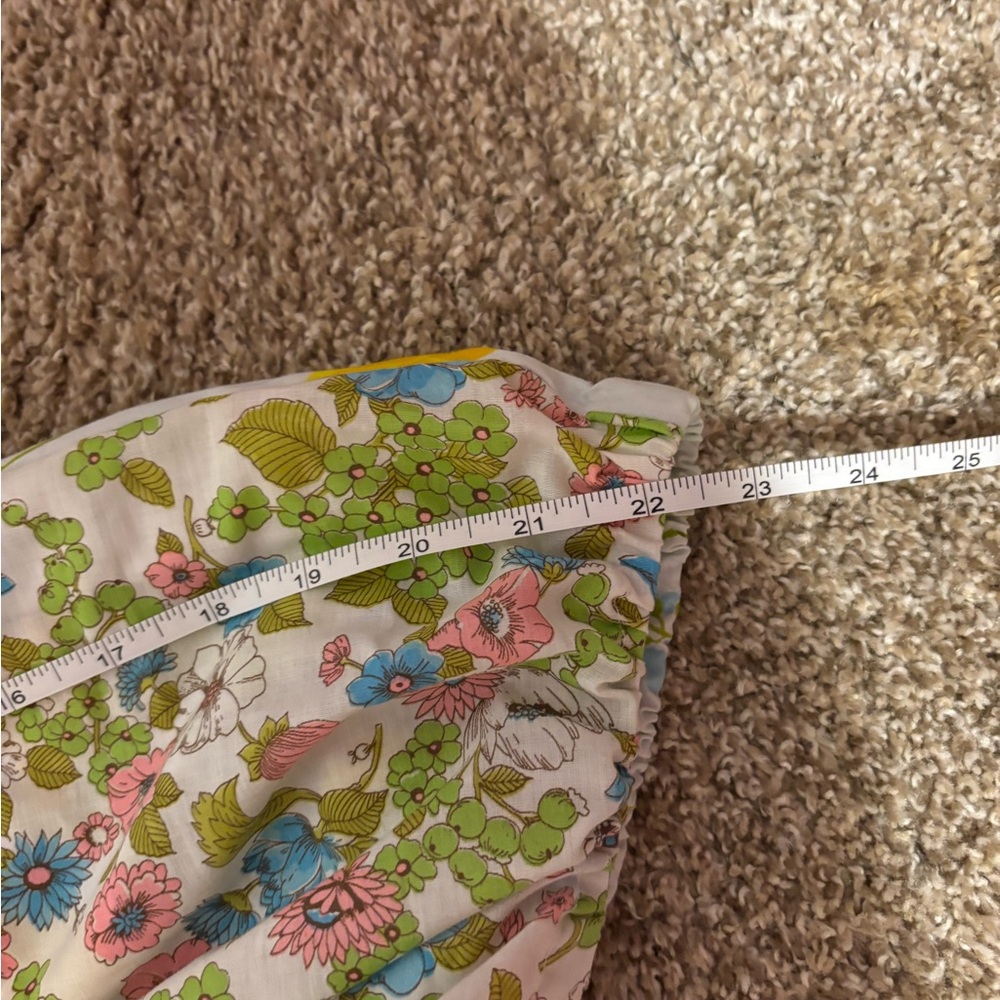 Handmade Floral Patchwork Crop Top - Picture 7 of 9